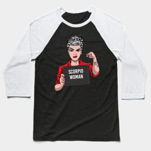 Scorpio Woman Baseball T-Shirt